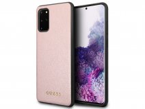 Guess Iridescent Case Rosé - Samsung Galaxy S20+ hoesje