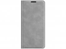 Just in Case Magnetic BookCase Grijs - Samsung Galaxy S21 FE hoesje