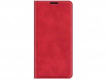 Just in Case Magnetic BookCase Rood - Samsung Galaxy S21 FE hoesje