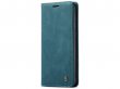 CaseMe Vintage BookCase Blauw - Samsung Galaxy S21+ hoesje