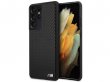 BMW M Sport PU Carbon Case - Samsung Galaxy S21 Ultra hoesje