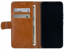 Uniq Bookcase Cognac - Samsung Galaxy S22 hoesje