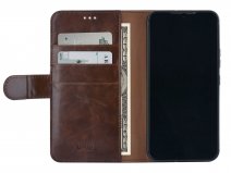 Uniq Bookcase Donkerbruin - Samsung Galaxy S22 hoesje