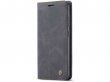 CaseMe Vintage BookCase Zwart - Samsung Galaxy S22+ hoesje