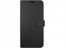 Valenta Leather Bookcase Zwart - Samsung Galaxy S22+ hoesje