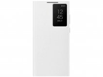 Samsung Galaxy S22 Ultra Clear View Cover Wit (EF-ZS908CW)