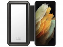 Ted Baker Elderflower Mirror Folio Case - Samsung Galaxy S22 Ultra Hoesje