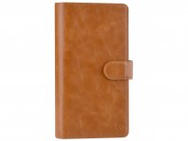 Uniq True Wallet Case Cognac - Samsung Galaxy S22 Ultra hoesje