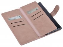 Uniq True Wallet Case Roze - Samsung Galaxy S22 Ultra hoesje