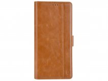 Uniq Bookcase Cognac - Samsung Galaxy S22 Ultra hoesje