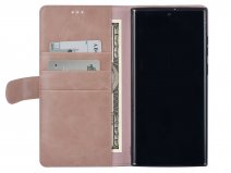 Uniq Bookcase Roze - Samsung Galaxy S22 Ultra hoesje