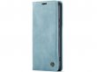 CaseMe Vintage BookCase Aqua - Samsung Galaxy S23 hoesje