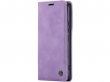 CaseMe Vintage BookCase Lila Paars - Samsung Galaxy S23 hoesje