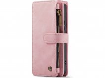 CaseMania Ritsvak Wallet Case Roze - Samsung Galaxy S23 Hoesje