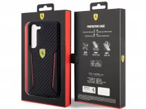 Ferrari Carbon Look Case - Samsung Galaxy S23 hoesje