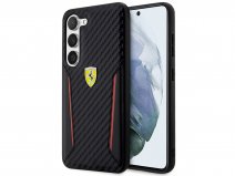 Ferrari Carbon Look Case - Samsung Galaxy S23 hoesje