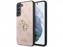 Guess Big 4G Monogram Case Roze - Samsung Galaxy S23 hoesje