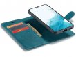 CaseMe 2in1 Magnetic Bookcase Groen - Samsung Galaxy S23+ Hoesje