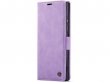 CaseMe Vintage BookCase Lila Paars - Samsung Galaxy S23 Ultra hoesje