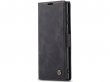 CaseMe Vintage BookCase Zwart - Samsung Galaxy S23 Ultra hoesje