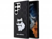 Karl Lagerfeld Ikonik Choupette Case - Samsung Galaxy S23 Ultra hoesje