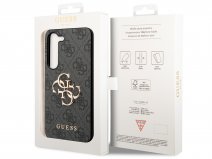 Guess Big 4G Monogram Case Grijs - Samsung Galaxy S24 hoesje