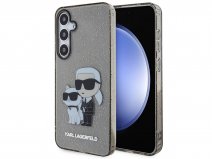 Karl Lagerfeld Ikonik Duo Glitter TPU Case - Samsung Galaxy S24 hoesje