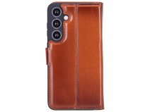 Solidenz Top Grain Wallet Burned Cognac - Samsung Galaxy S24 Leer