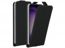 Accezz Flip Case Zwart - Samsung Galaxy S24 hoesje