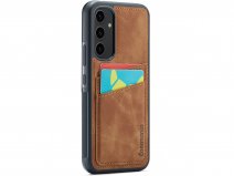 CaseMania Card Backcase Cognac - Samsung Galaxy S24+ Hoesje Pashouder