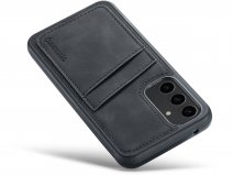 CaseMania Card Backcase Zwart - Samsung Galaxy S24+ Hoesje Pashouder