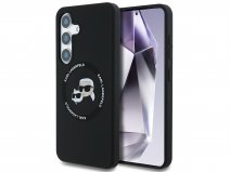 Karl Lagerfeld Ikonik Duo MagSafe Case Zwart - Samsung Galaxy S25 hoesje