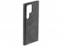Alcanside Alcantara MagSafe Back Case Space Grey - Samsung Galaxy S25 Ultra hoesje