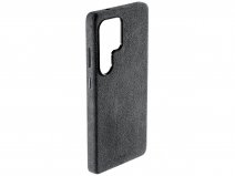 Alcanside Alcantara MagSafe Case Space Grey - Samsung Galaxy S25 Ultra hoesje