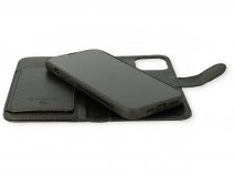 CaseMania 2in1 Magnetic XL Bookcase Zwart - Samsung Galaxy S25 Ultra Hoesje