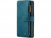 CaseMania Ritsvak Wallet Case Groen - Samsung Galaxy S25 Ultra Hoesje