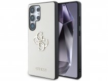 Guess Big 4G Emblem Case Beige - Samsung Galaxy S25 Ultra hoesje