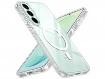 Doorzichtige TPU Case met MagSafe Qi2 Ring - Samsung Galaxy S26 FE hoesje