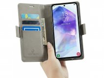 Solidenz 2-in-1 Bookcase MagSafe Beige - Samsung Galaxy S26 FE Hoesje