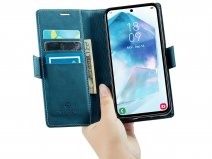 Solidenz 2-in-1 Bookcase MagSafe Blauw - Samsung Galaxy S26 FE Hoesje