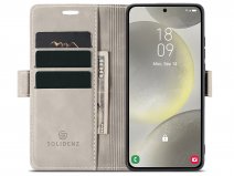 Solidenz Slimfit Bookcase Beige - Samsung Galaxy S26 FE Hoesje