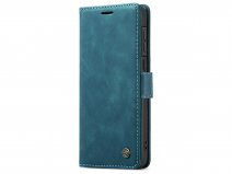 Solidenz Slimfit Bookcase Blauw - Samsung Galaxy S26 FE Hoesje