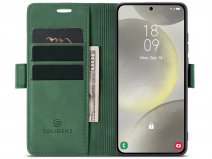 Solidenz Slimfit Bookcase Groen - Samsung Galaxy S26 FE Hoesje
