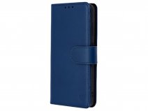 CaseMania 2in1 Leather Bookcase Blauw - Samsung Galaxy S26 Hoesje Leer