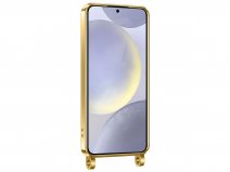 Shiny Crossbody Case Goud - Samsung Galaxy S26 hoesje met Koord Qi2 MagSafe