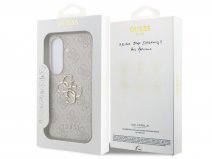 Guess Big 4G Monogram Case Roze - Samsung Galaxy S26 hoesje