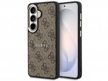Guess Monogram MagSafe Case Bruin - Samsung Galaxy S26 hoesje