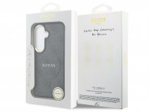 Guess Monogram MagSafe Case Grijs - Samsung Galaxy S26 hoesje