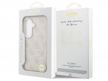 Guess Monogram MagSafe Case Roze - Samsung Galaxy S26 hoesje