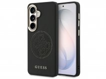 Guess Perforated Logo MagSafe Case Zwart - Samsung Galaxy S26 hoesje